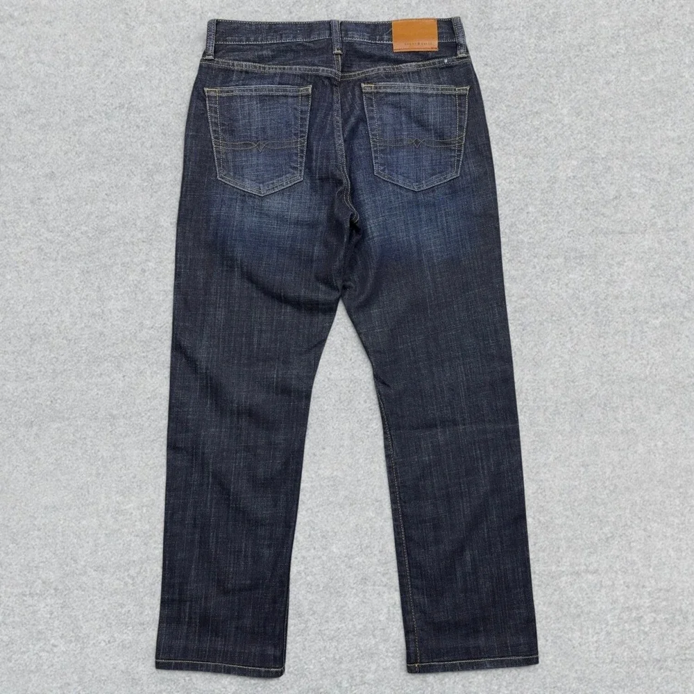 Lucky Brand 329 Classic Straight Jeans Mens 30x30 Indigo Blue Denim Stretch NWT